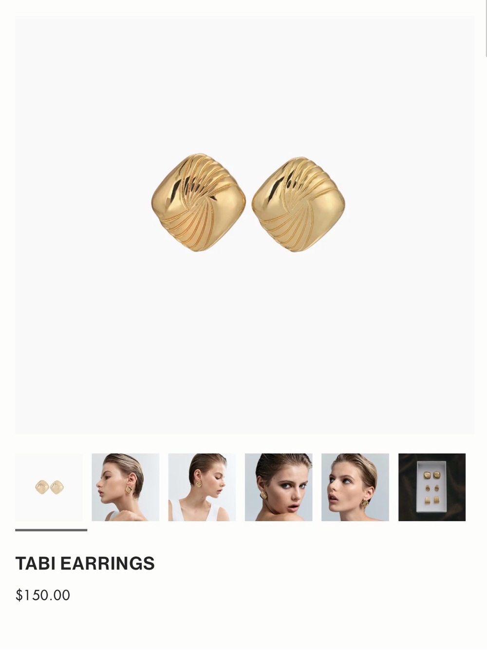 Heaven Mayhem Tabi Earrings - Picture 4 of 6